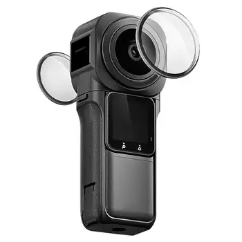 1 Чифт предпазни лещи за Insta360 One Rs 1 Инча Leica Панорамна Защитно фолио за обектива, противоударная капак за Insta360, Аксесоари