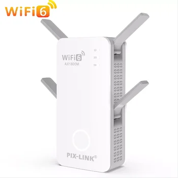 1800 М Gigabit WiFi 6 Рутер на Далечни разстояния Wifi Ретранслатор Удължител 802.11 ac Безжичен Усилвател Wi-Fi На 2,4 Г/5 Ghz Усилвател на Точка за Достъп