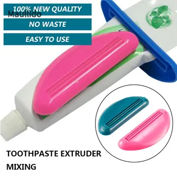 2 елемента изстисква паста за зъби сокоизстисквачка паста за зъби тръба козметична почистваща екструдер скоби Опаковка на паста за зъби клип