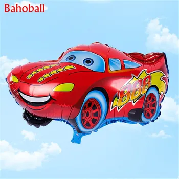 66*49 см Голям Балон Карикатура Автомобил Фолио Балон Надуваеми Гелиевые Балони Сватбена Украса честит Рожден Ден на Доставка Балон