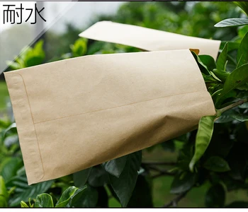 6x10/9x13/10x16/12x20 см крафт-хартия кафяви торби за семена изолиращ чантата за опаковане на семена/защитен, долно оттичане плик стил 100 бр./лот