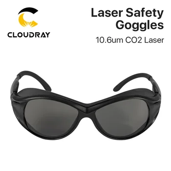 Cloudray 10600nm Лазерни Защитни Очила OD6 + CE Стил Защитни Очила За CO2 Лазерно Рязане Безплатна Доставка