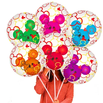 Disney Minnie 1-ви Рожден Ден на 18 инча балон, за да проверите за Мини 1-ви Рожден Ден на PVC балон Детски Душ Вечерни Украса