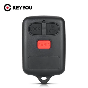 KEYYOU 3 Бутони на Дистанционното на Ключа Калъф За BYD F3 F3R Ключодържател Подмяна на Бесключевой Вход Предавател за Управление на Автомобил Калъф За Ключове