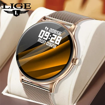 LIGE Модни Умен Часовник Bluetooth Предизвикателство Гривна Mulit-спортни Фитнес Часовник С Сърдечния Ритъм Нови Мъжки Женски Умни Часовници За Android и iOS