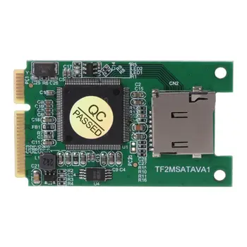 Micro SD TF Карта Mini PCI-E mSATA SSD Твърд Диск Адаптер Конвертор за PC Компютър, Лаптоп Аксесоари