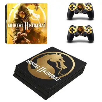 Mortal Kombat 11 PS4 Pro Етикети Play station 4 Етикети върху Кожата Стикери За PlayStation 4 PS4 Pro Конзола и Контролер, Скинове и Винил