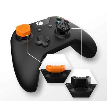 ZOMTOP Vortex контролери за Xbox One и Xbox Series X | Performance Дръжки за палеца Гумени, Силиконови дръжки Аксесоари