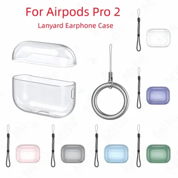 За Airpods Pro 2 е чанта за Носене на съвсем малък от мека TPU airpod pro 2 прозрачен калъф За жени прозрачен калъф за Apple airpods pro 2 capa fundas