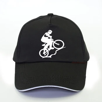 Планински Велосипед Сърцебиене Забавен МТБ Dirt Bike Татко шапка Мода открит движение бейзболна шапка на мъже, Жени Любители на велосипеда възстановяване на предишното положение шапка
