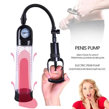 Секс играчки за оразмеряване на Уреда за Уголемяване на Пениса Треньор разкриване на вакуум Помпата на пениса за големи хора