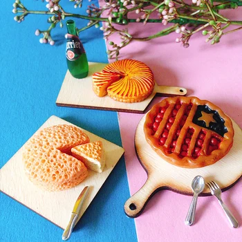 сирене торти/тава за хляб/посуда/напитки/thumbnails на хранене/сладък/страхотна градински гном/десерт/декор за куклена къща/аксесоари за diy/модел