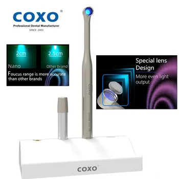 Стоматологични Консумативи COXO LED Лампа за Втвърдяване с детектор за кариеси Съставна Лампа за Втвърдяване на Смола DB686 NANO